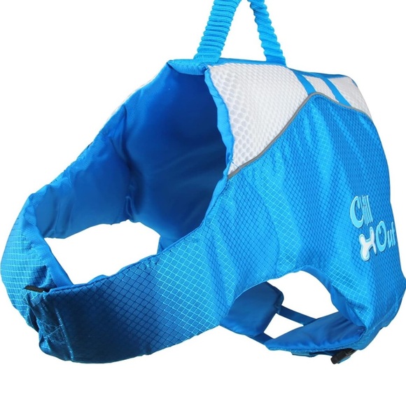 🆕‼️ - NWT - All For Paws Blue Dog Life Vest - Size M 🐶 - Picture 5 of 7